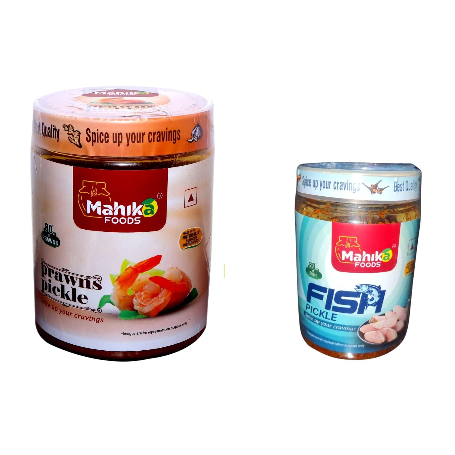 Mahika Foods Fish pickle and Prawn Pickle Combo, Paarai meen, Allam Pachadi, meat pickles kerala,Taste Of Tradition, kerala Special Andhra Style Flavor, 500+250 gm Pack of 2 (B0BZL2T5NS) Amazon Price History, Amazon Price Tracker