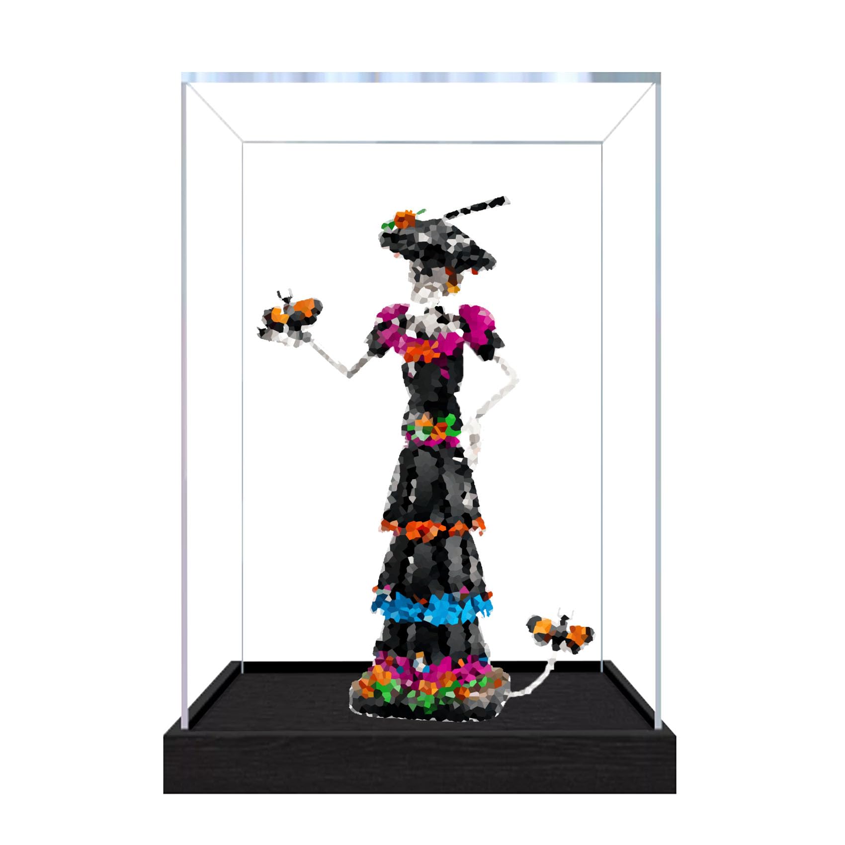 Acrylic Display Case for Le-go 21372 Model (2mm)