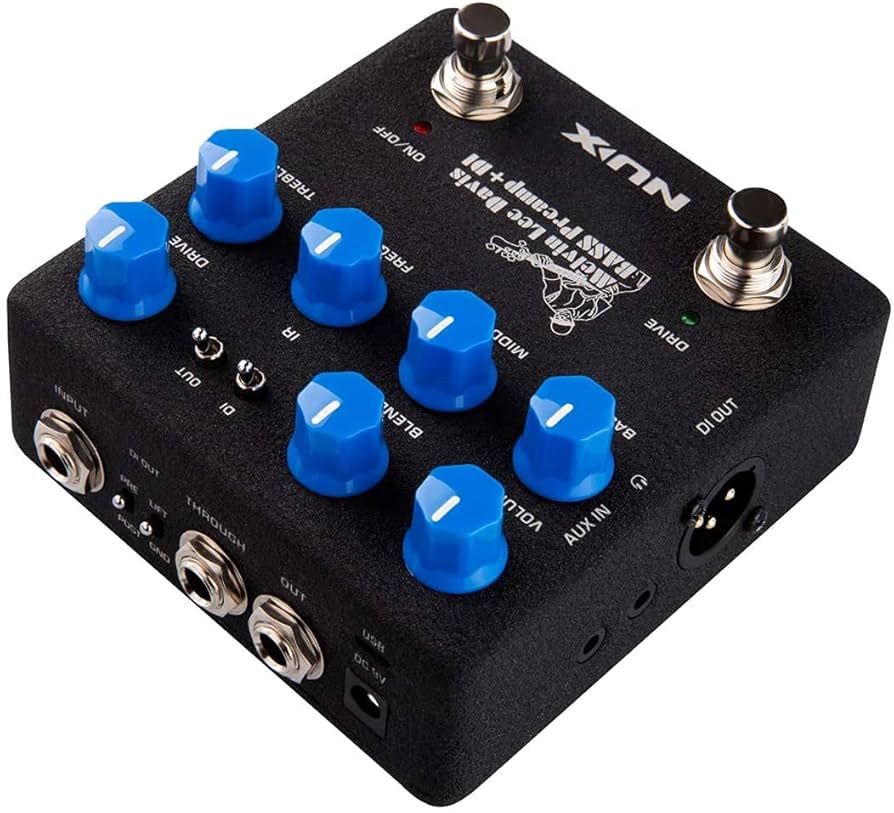 ベース NUX Melvin Lee Davis BASS Preamp + DI 61pO86a1GLL._UF894,1000_QL80_.jpg