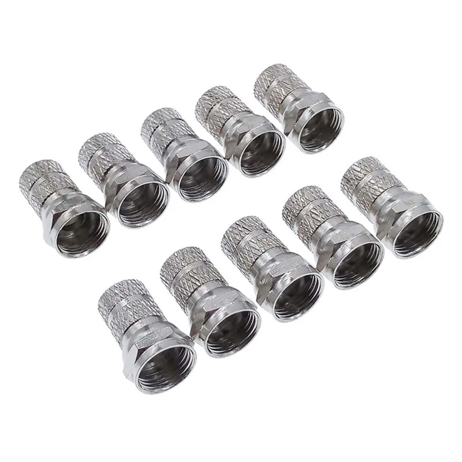 Connecteurs de câble coaxial type F 75-5 pour réparer le signal TV de votre décodeur