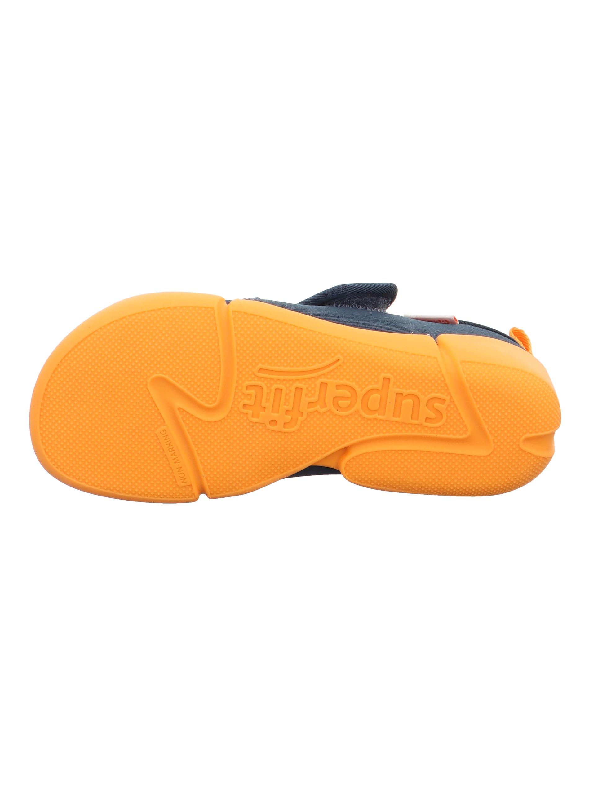 Superfit Jungen Venti Blau/Orange 8000 Hausschuh, Blau Orange 8000, 33 EU Weit