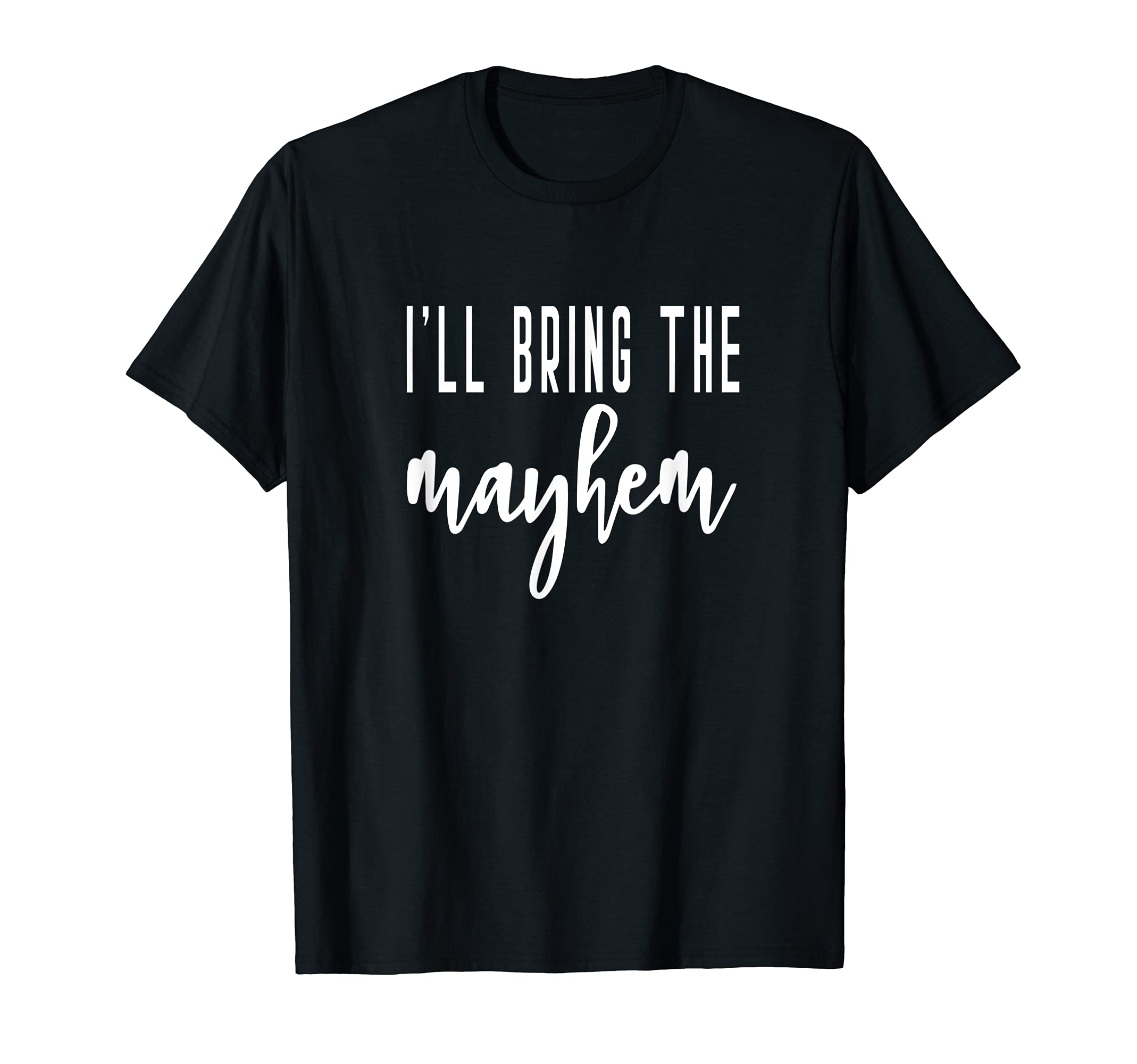 Matching Bridesmaid Bachelorette Party Set by JessI'll Bring The Mayhem Bride Bridal Hen Party Do Night T-Shirt