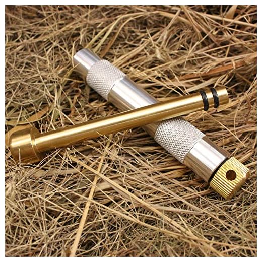 SURVIVAL KOOK Metal Camping Fire Starter Piston