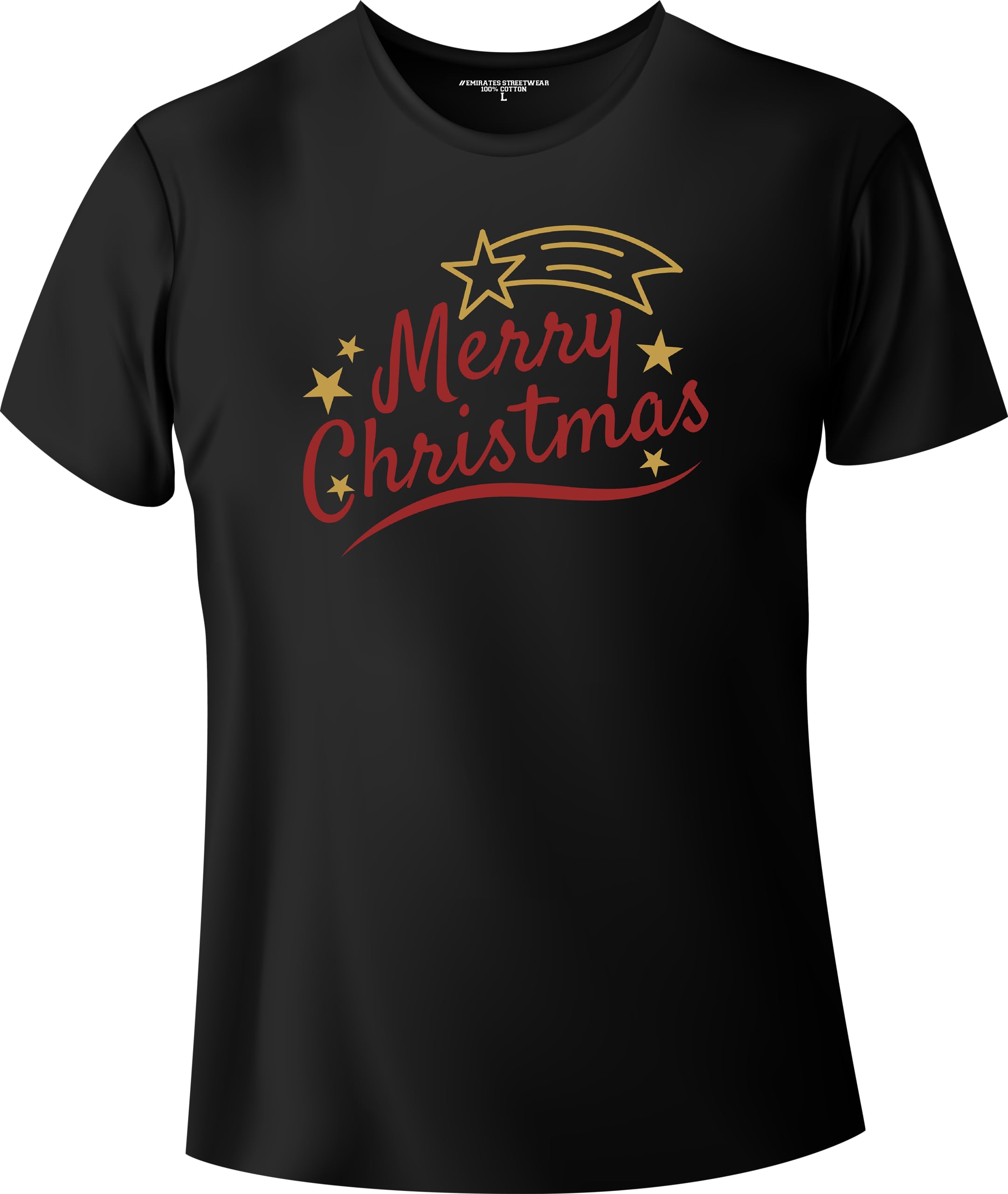 Emirates StreetwearMerry Christmas, Christmas T-Shirt for Men or Women, Unisex T-Shirt, D-0048
