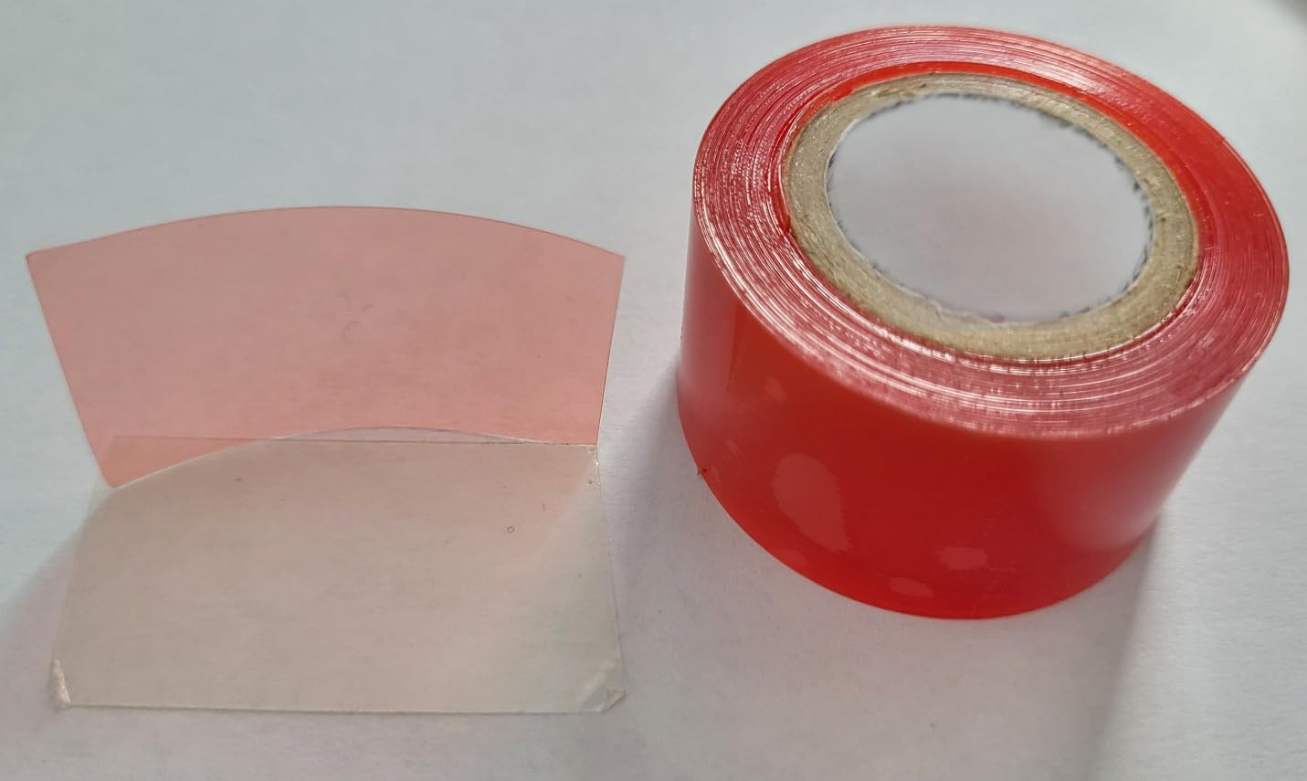 VCH Sensi-Tack Red Liner Double Sided Adhesive Tape for Wigs Toupees - 1in x 3yd - for clean removal with no residue - Image 3