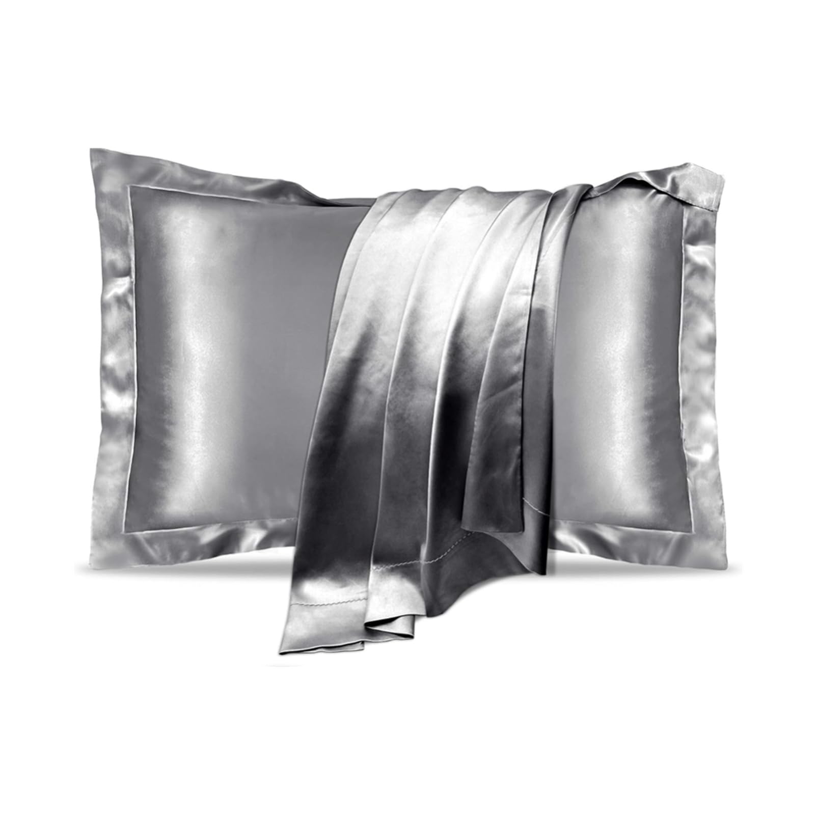Michear Natural Mulberry Silk Pillowcase for Hair and Skin Health Standard Size 48x74cm Silk Pillow Case