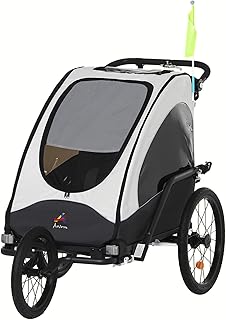 Sponsored Ad - Aosom Bike Trailer for Kids 3 In1 Foldable Child Jogger Stroller Baby Stroller Transport Carrier with Shock...