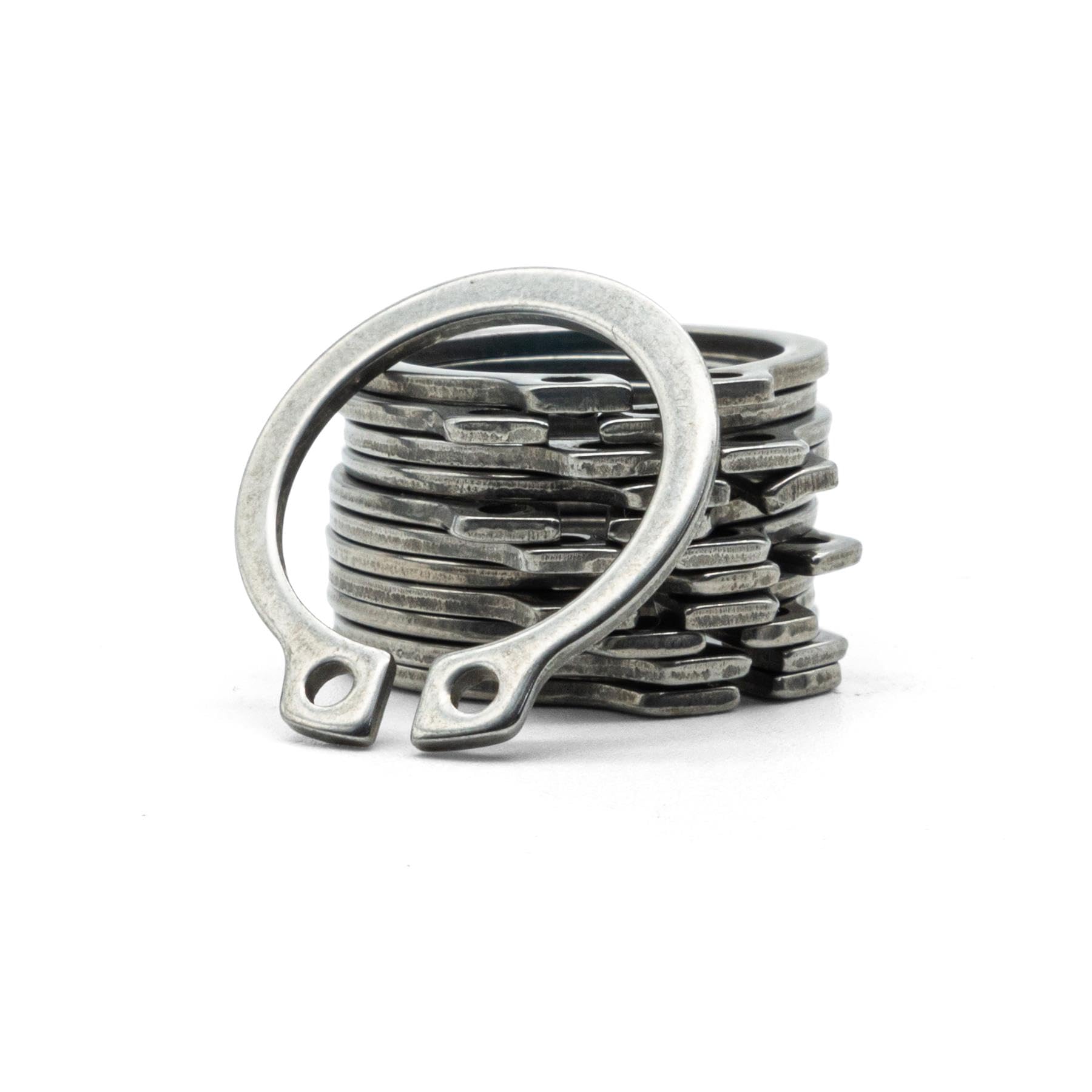 Hippo Hardware 15mm External Circlips Retaining Rings Snap Circlip A2 Stainless Steel DIN471 (Pack of 5)
