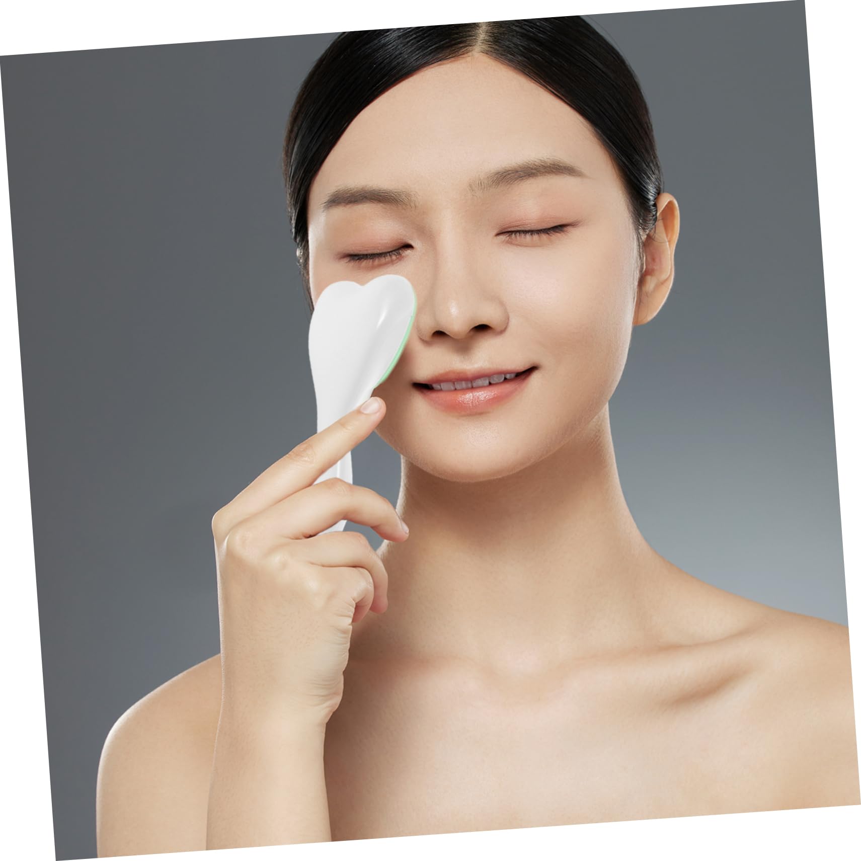 WOONEKY Exfoliating Brush Face Facial Scrubber Exfoliator Gentle Face Wash Brush