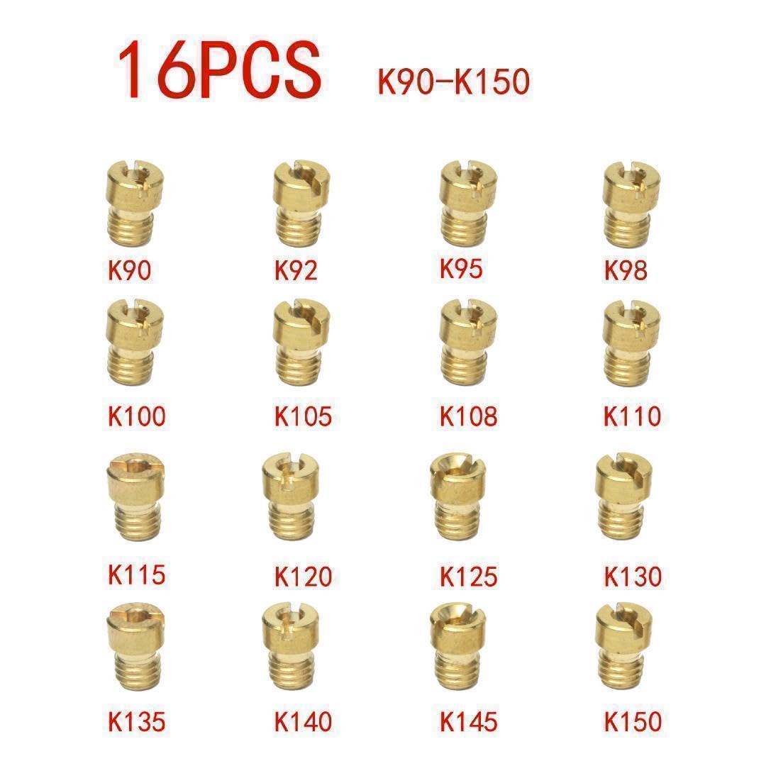 Amazon.co.jp: 16個2セット メインジェットセット CVK キャブ