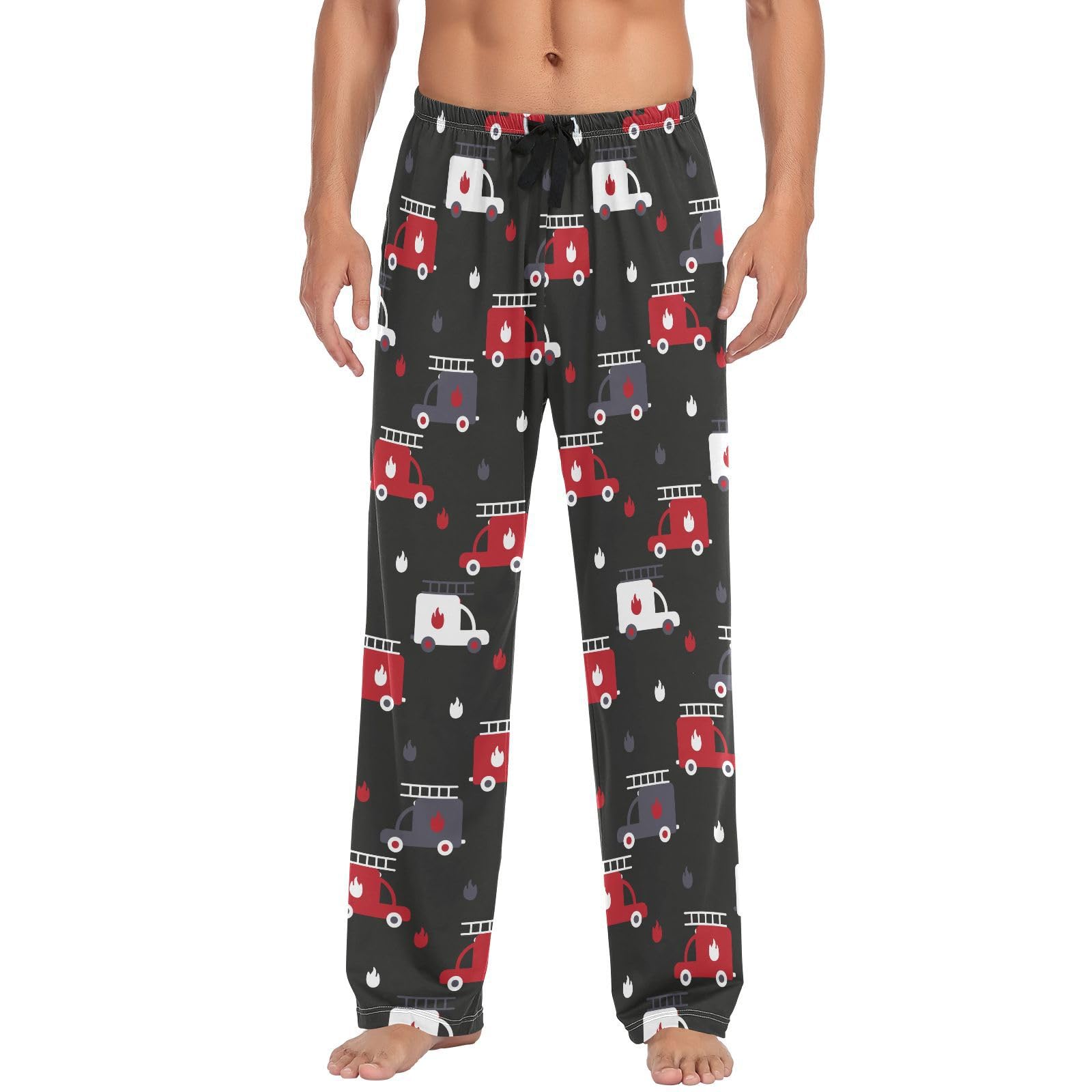 Mens Pajama Pants Alcoholic Cocktail Fruit Men's Pajama Bottoms Sleep Lounge Pj Pants for Men S-XXL-image-44