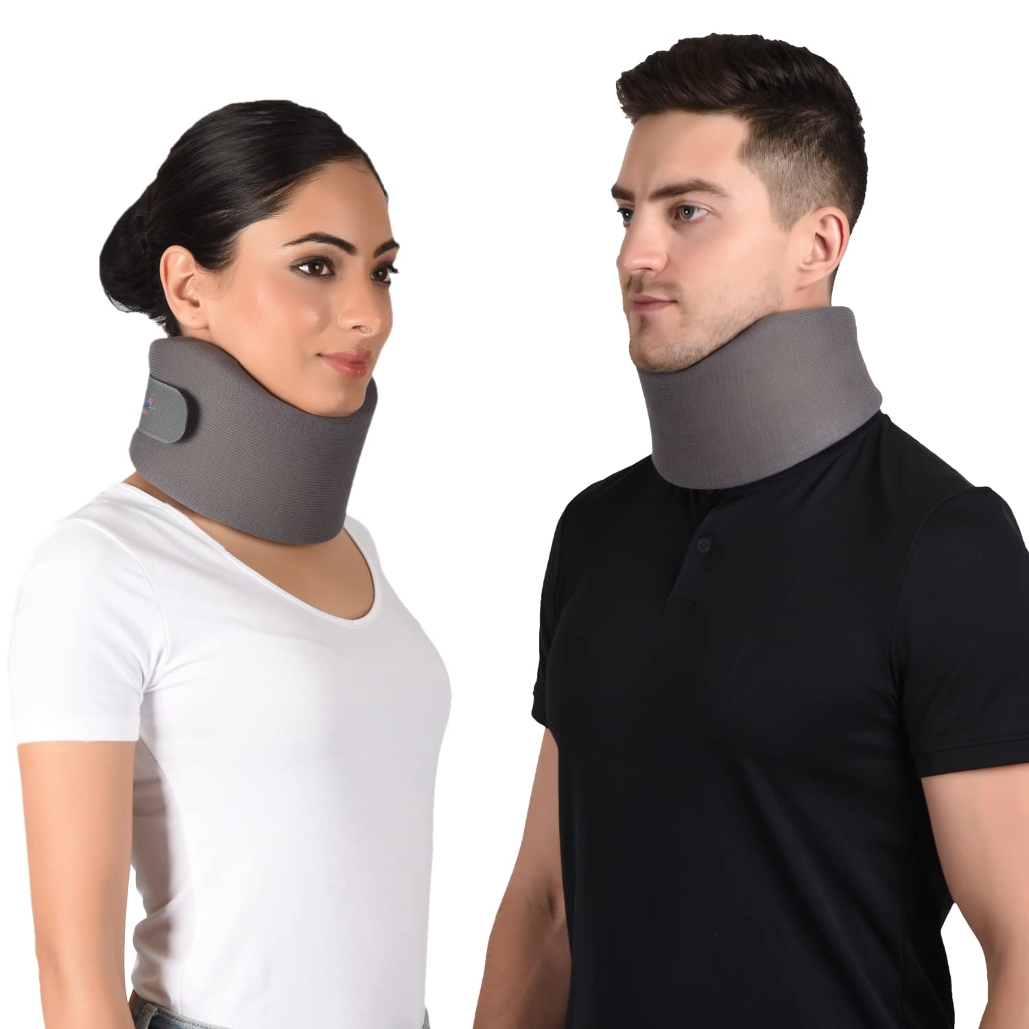 AccuSure Soft Cervical Collar Support Adjustable Neck Brace Relieves Pain & Pressure in Spine (Immobilization,Comfort) (XL) 1