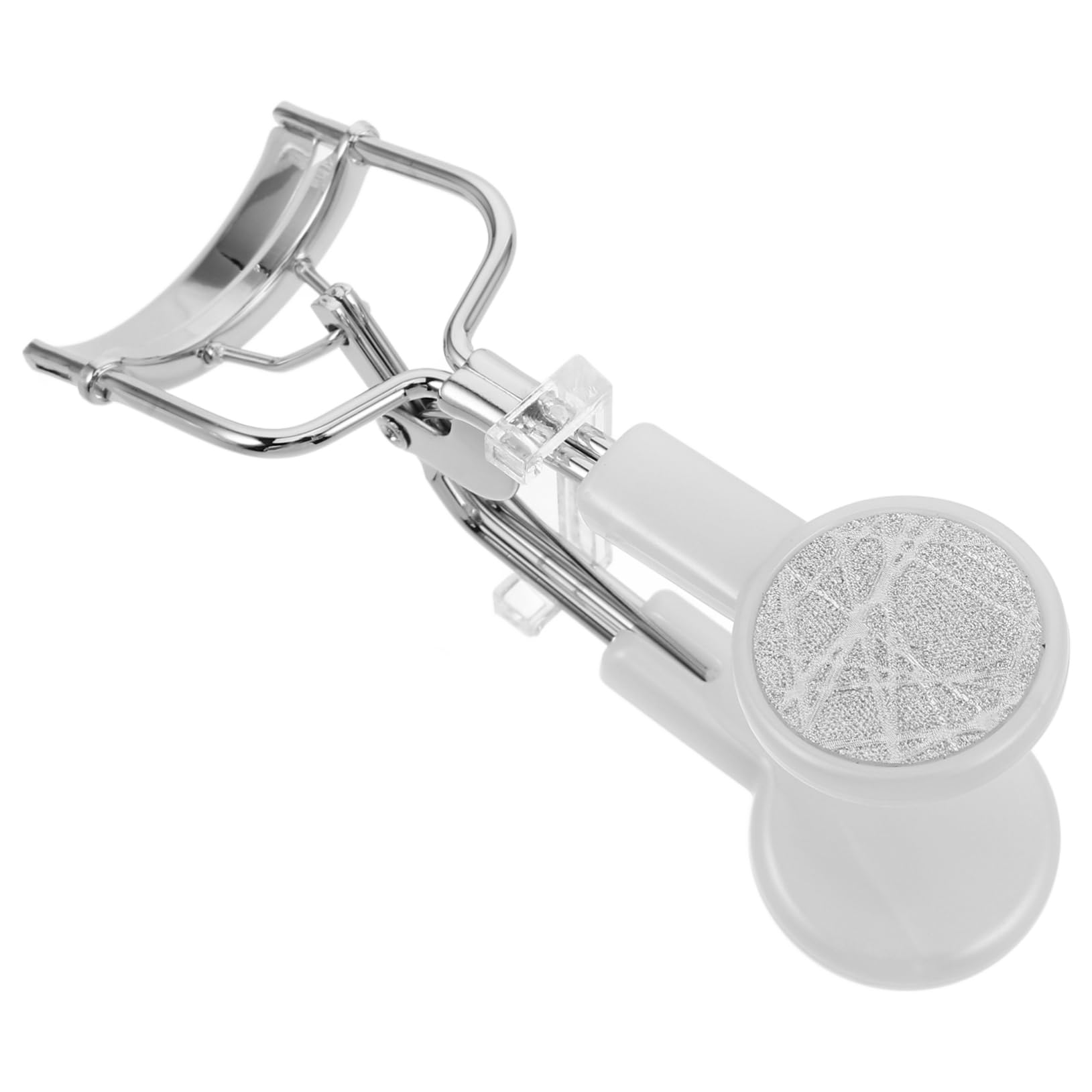 IWOWHERO Eyelash Curler Mini Size Stainless Steel Safe Wide Mouth Quick Easy for Travel