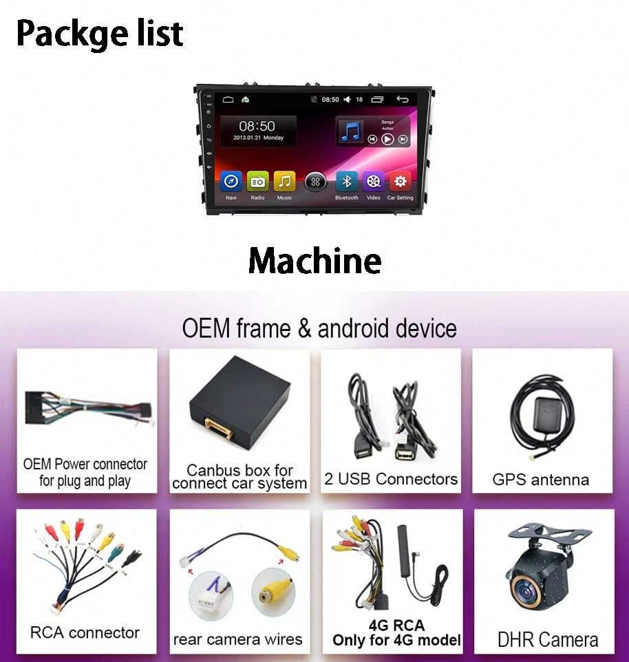 Radio estéreo para Hyundai Mistra CF 2012-2016 con sistema 2G+32G de 4 núcleos 6