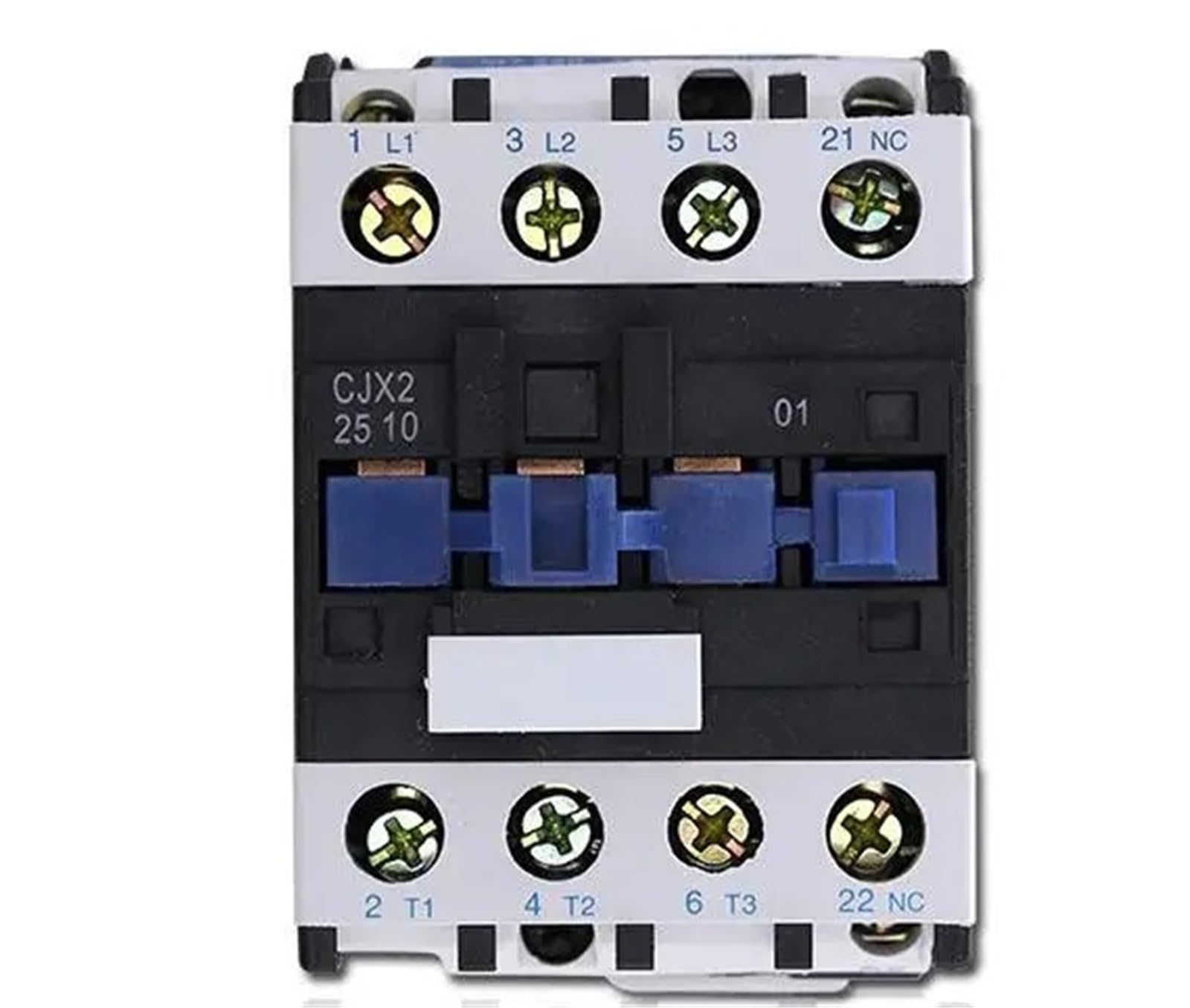 Stycznik AC LC1D CJX2-2510 25A NO Montaż na szynie DIN trójfazowy stycznik mocy 24V 36V 110V 220V 380V (220V)