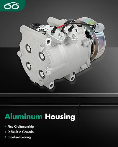 Miniatura 3 de SCITOO CO 10541AC Compresor de CA apto para H-onda Prelude 2.2L 2001 para H-onda Civic para A-cura EL 1.7L 1997 1998 1999 2000 2001