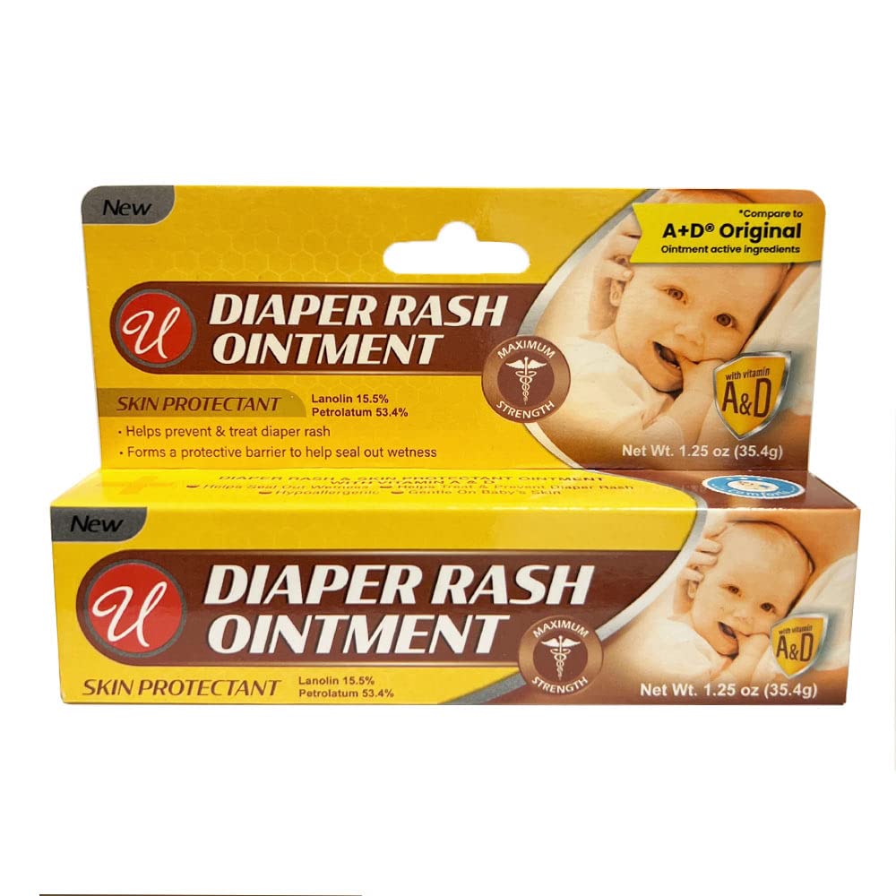 2 Pack Diaper Rash Ointment Prevents Soothes Treats Diaper Rash Skin Protectant