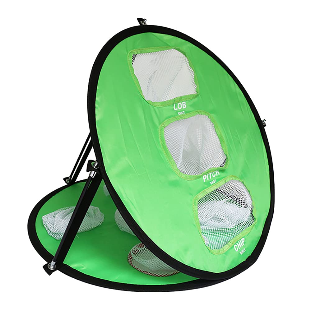 Chipping Doble Lado Equipo 5 Agujeros Golf Deportes Entrenamiento Portátil Plegable