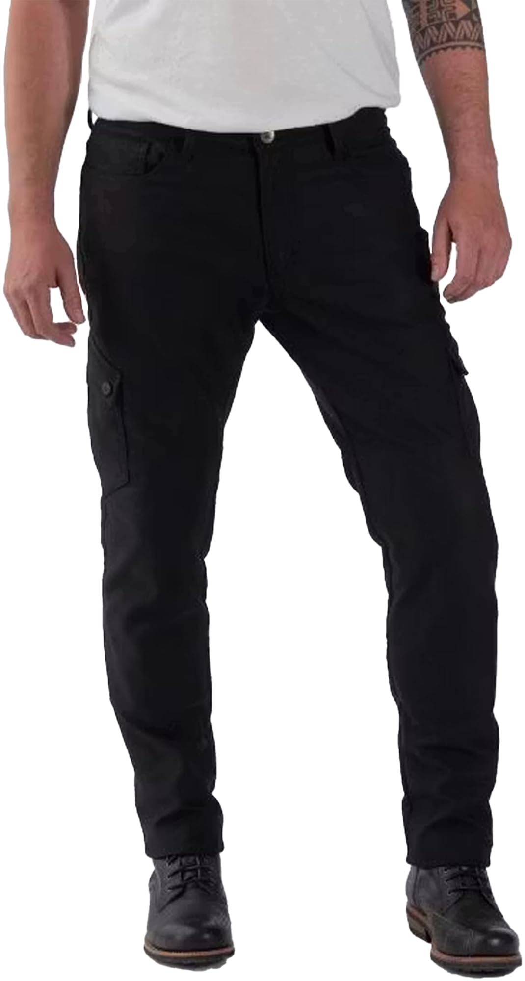 Rokker Black Jack Slim II Motocyklowe spodnie tekstylne, 33/32