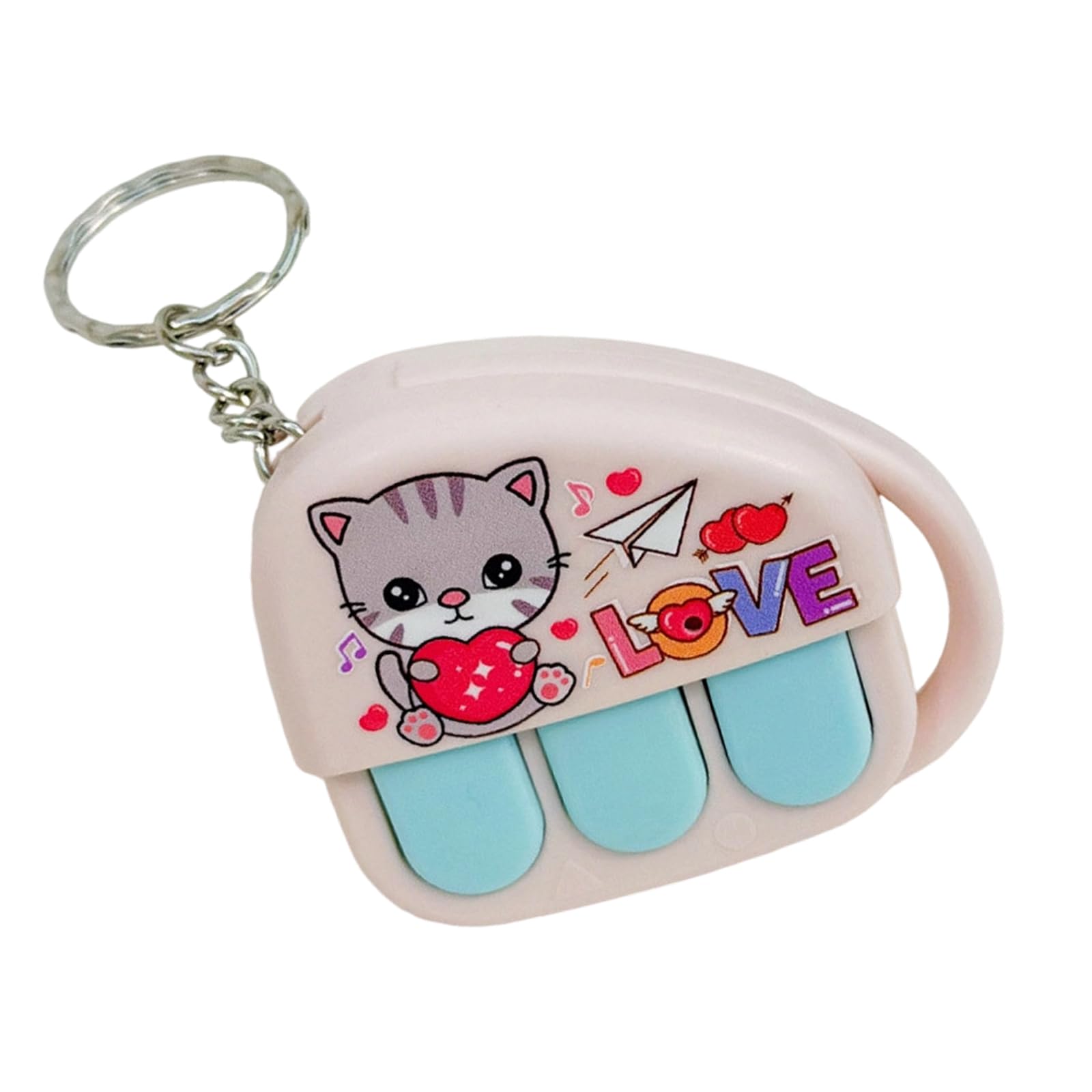 LLUJIAXI Miniature Piano Recorder Keychain Hanging Decoration With Music Playback Function For And Music Lovers