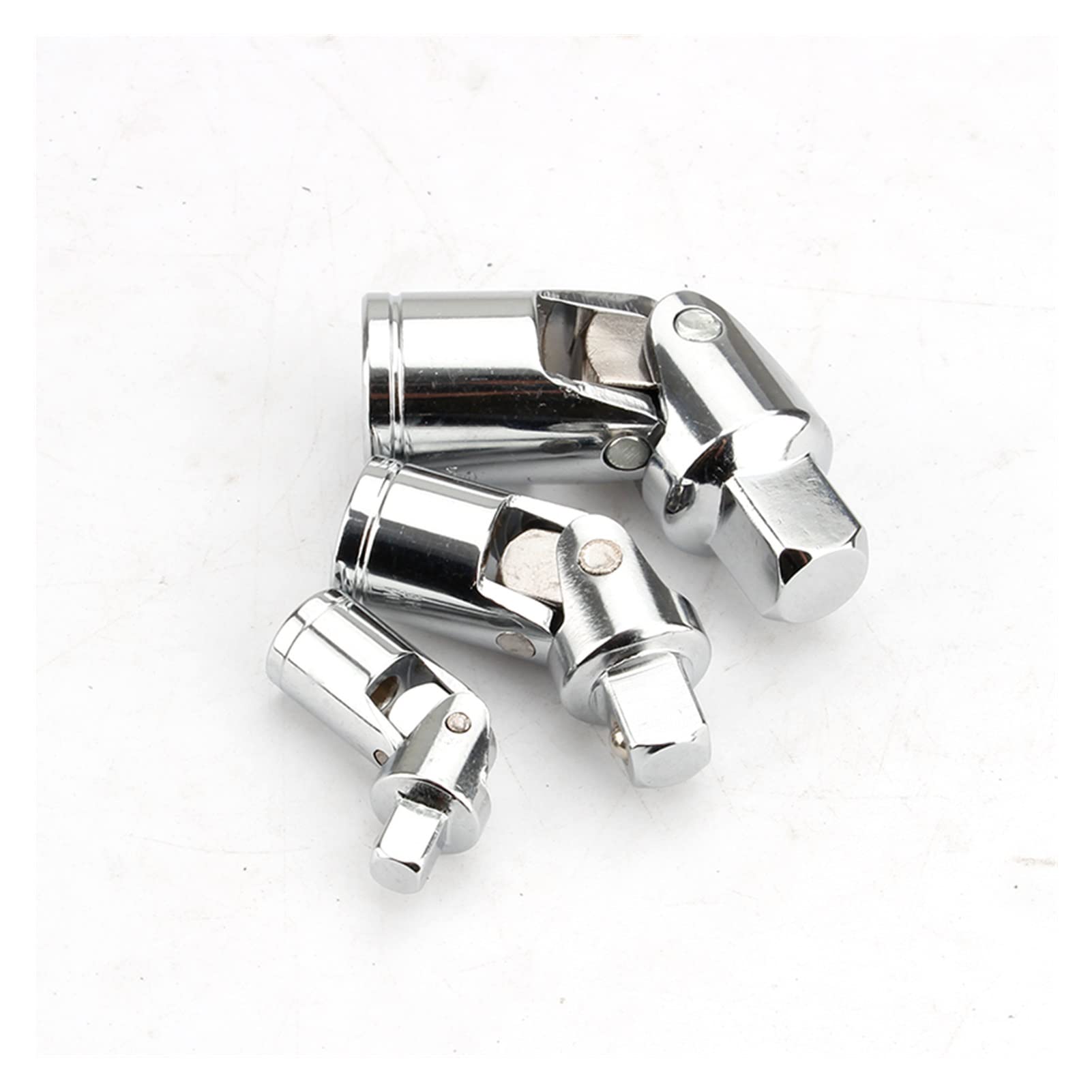 Zestaw uniwersalnych przegubów, adapter klucza nasadowego z grzechotką 1/4" 3/8" 1/2" Adapter prętowy Ex, stalowy uchwyt wiertarski