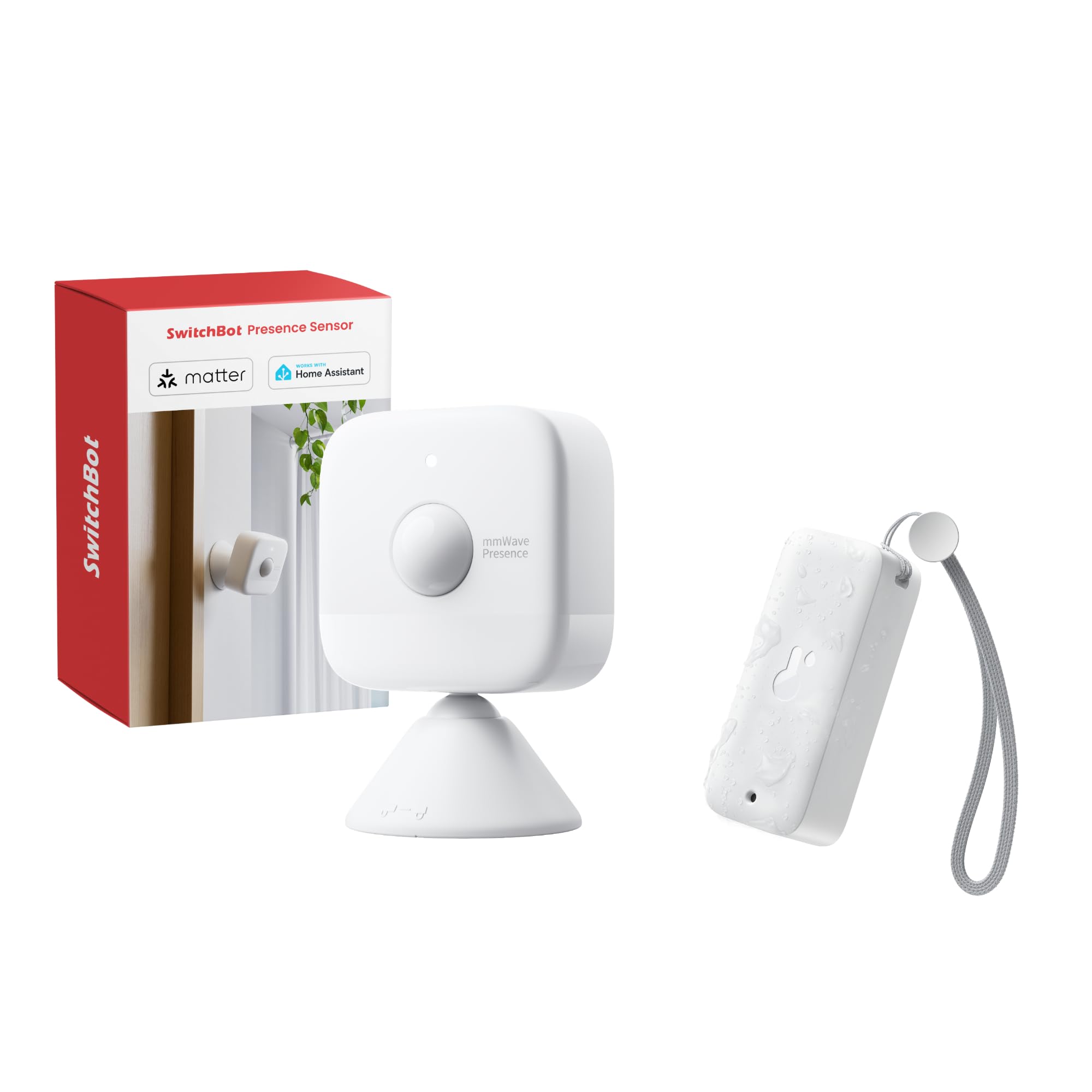 SwitchBot Smart mmWave Radar Bewegungssensor mit IP65 Hygrometer Thermometer Innen Außen