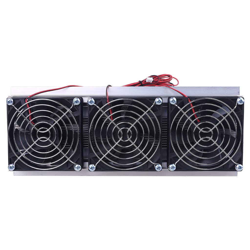 TEC Electron Semiconductor Refrigerazione Triplo Fan Modulo Termoelettrico Kit Unità di Raffreddamento Peltier Modulo Termoelettrico