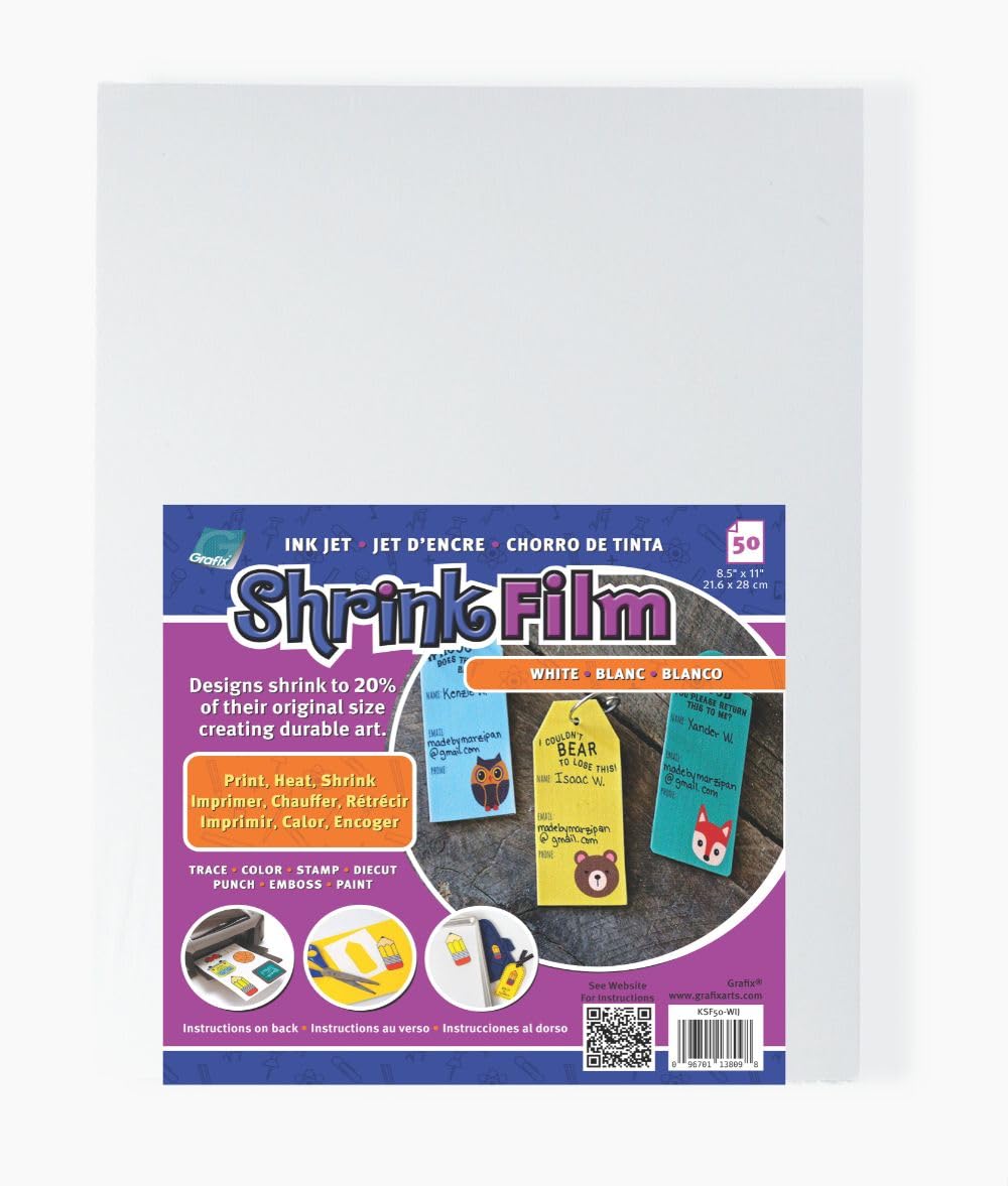 Amazon.co.jp: [グラフィックス]Grafix 81/2Inch by 11Inch Shrink