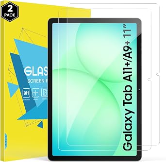 MoKo Galaxy Tab A11+/A9+ 11 in 2025/2023 Screen Tempered Glass Protective