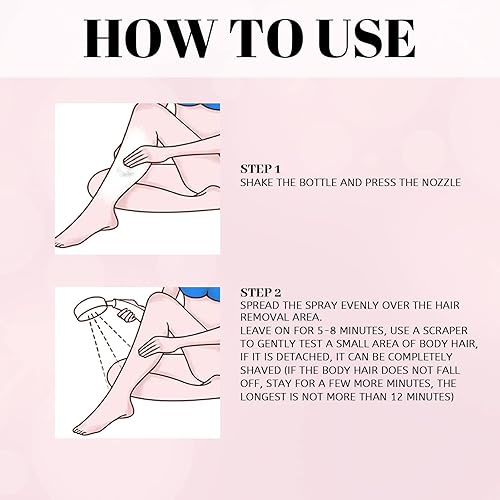 Miniatura 7 de EELHOE - Mousse de cera de abeja depilación EELHOE, aerosol de depilación suave de cera de abeja, espuma para depilación corporal para mujeres y