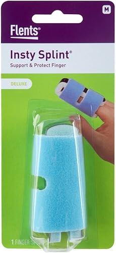 Miniatura 7 de Flents Férula para dedos, férula Insty de dos caras, grande, apoya y protege el dedo lesionado