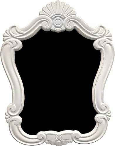 CreativePF 16" x 20.5" Limited Shabby Chic White Decorative Chalkboard