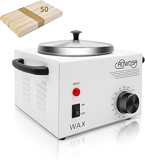 Single Professional Electric Wax Heater Machine for Hair Removal - Large Paraffin Pot with Adjustable Temperature, Facial ...