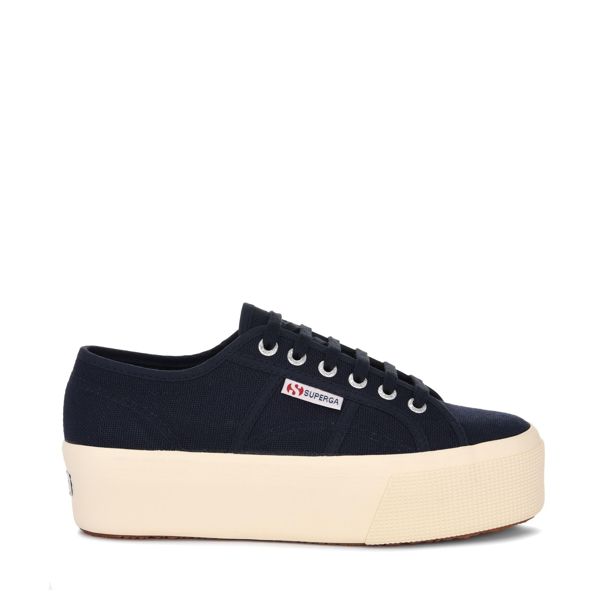 SUPERGA - Sneakers,Donna,Blu,Casual,Modello 2790 Platform,Numero: 38