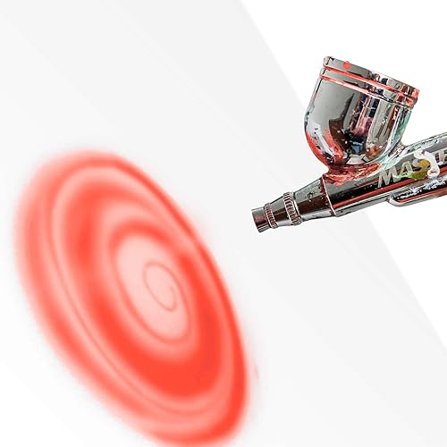 Miniatura 4 de US Art Supply Pintura acrílica opaca roja bermellón, 8 onzas