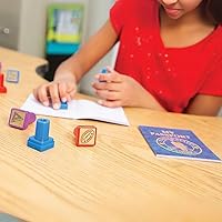 Vista 3 de Sellos de pasaporte - 24 piezas - Actividades educativas y de aprendizaje para niños