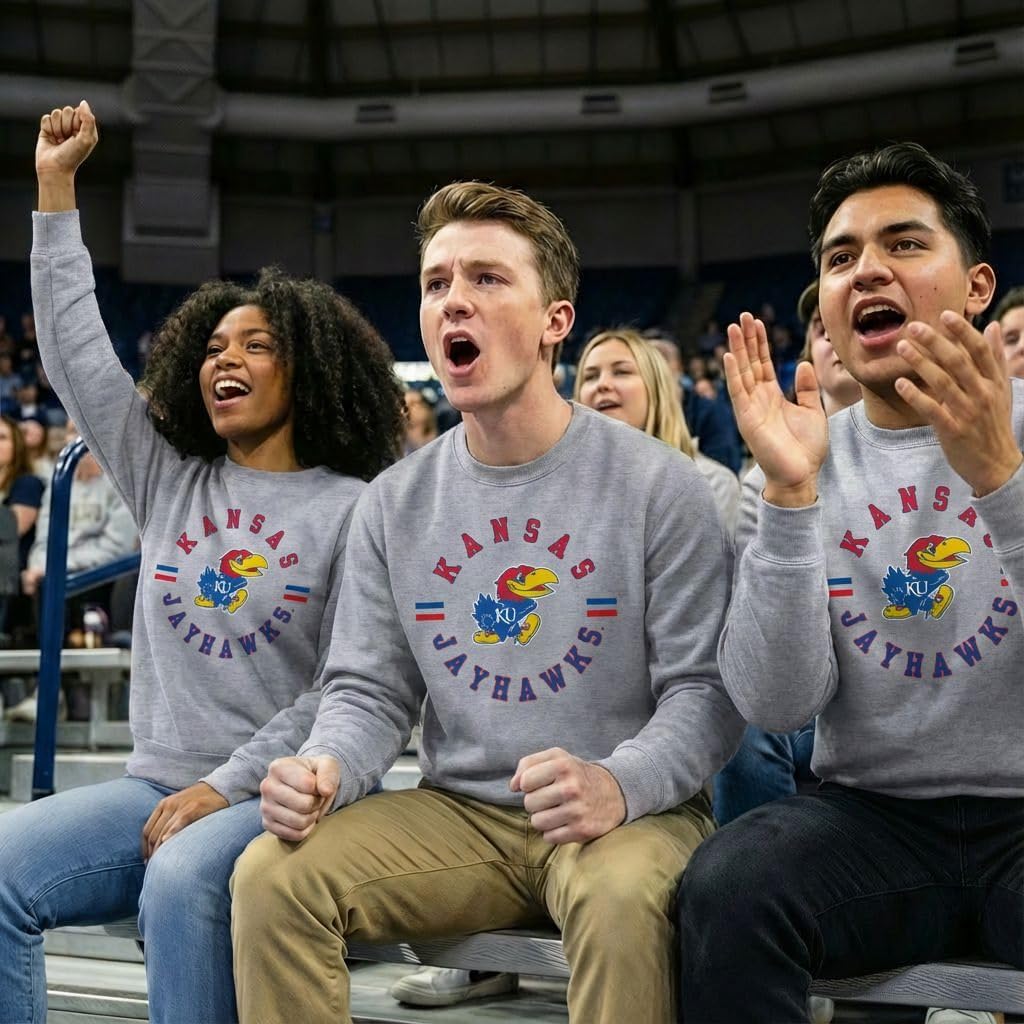 NCAA Officially Licensed Apparel College Team Color Unisex Sweatshirt Logo icon - Image 3