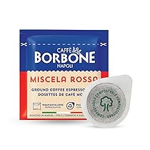 Caffè Borbone Cialda Compostabile, Miscela Rossa – 150 Cialde – Sistema ESE