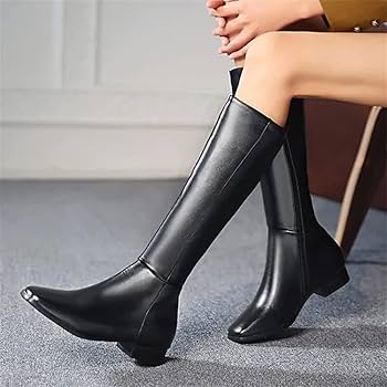 CHUNKY SQUARE TOE BOOTS メゾンエウレカ CHUNKY SQUARE TOE BOOTS メゾンエウレカ