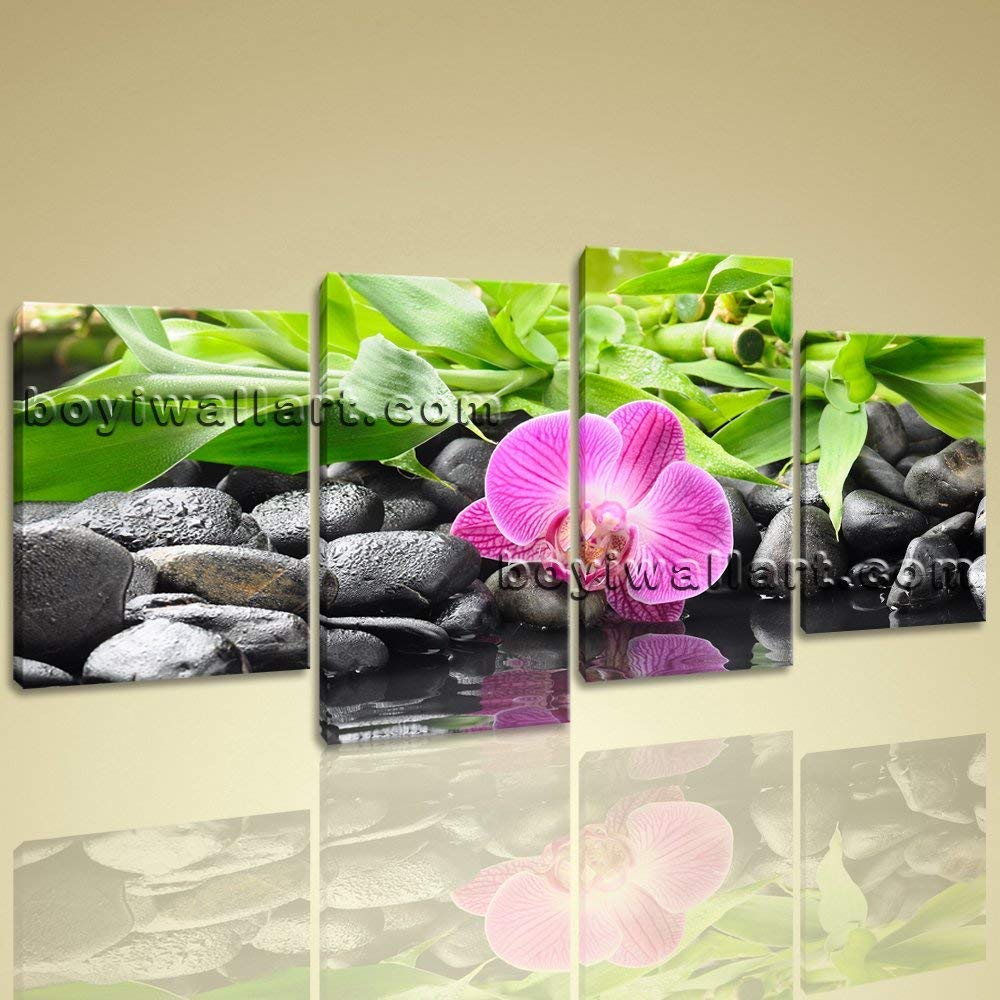 Extra Large Modern Abstract Canvas Hd Print Feng Shui Zen