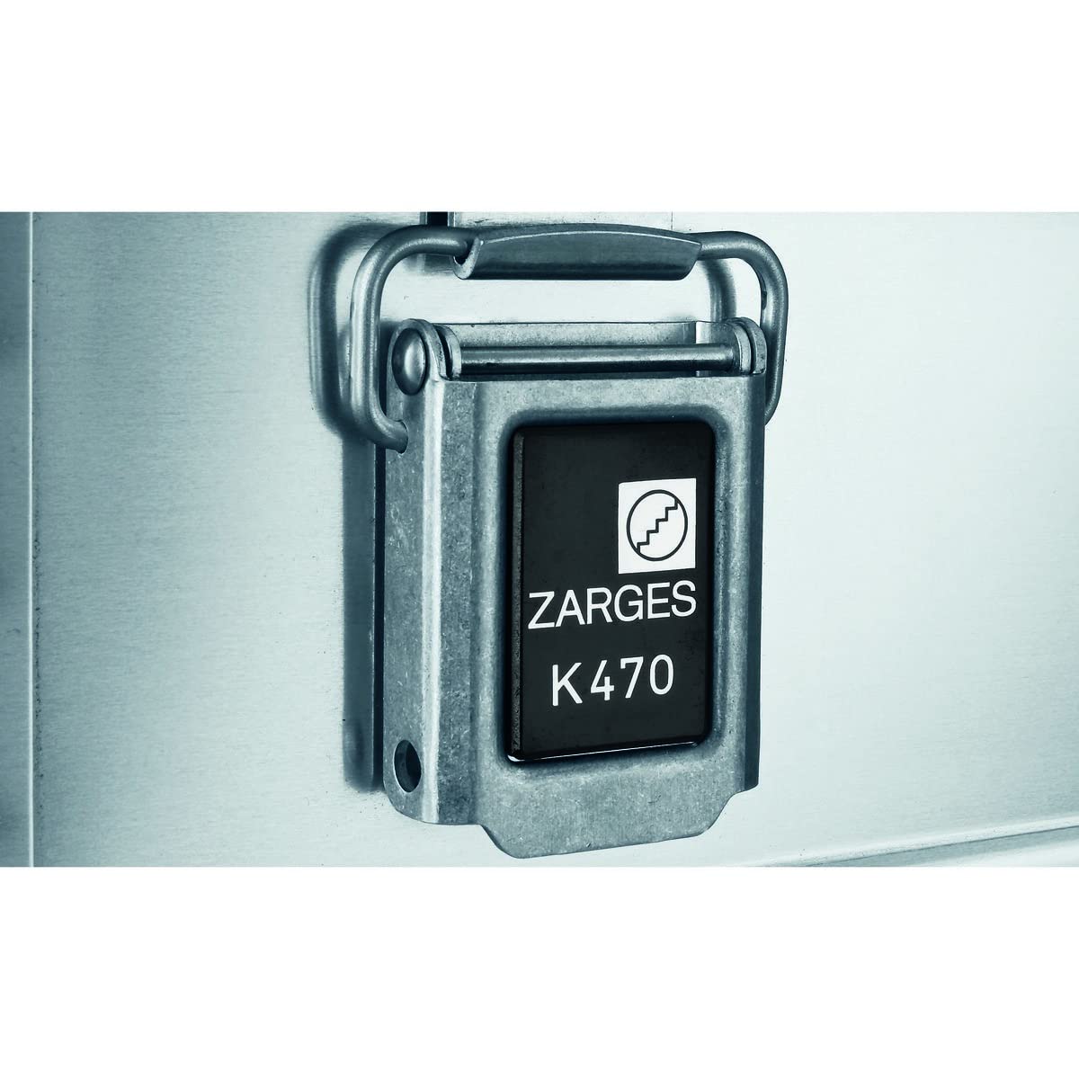 Zarges Akku Safe K470 (55 x 55 x 22 cm, silber, aus Stahl, mit Cirrux-Kissen, Batterieaufbewahrung, Batterien Schutzbox, stapelbare Batteriebox, Transportbox für Akkus) 40582
