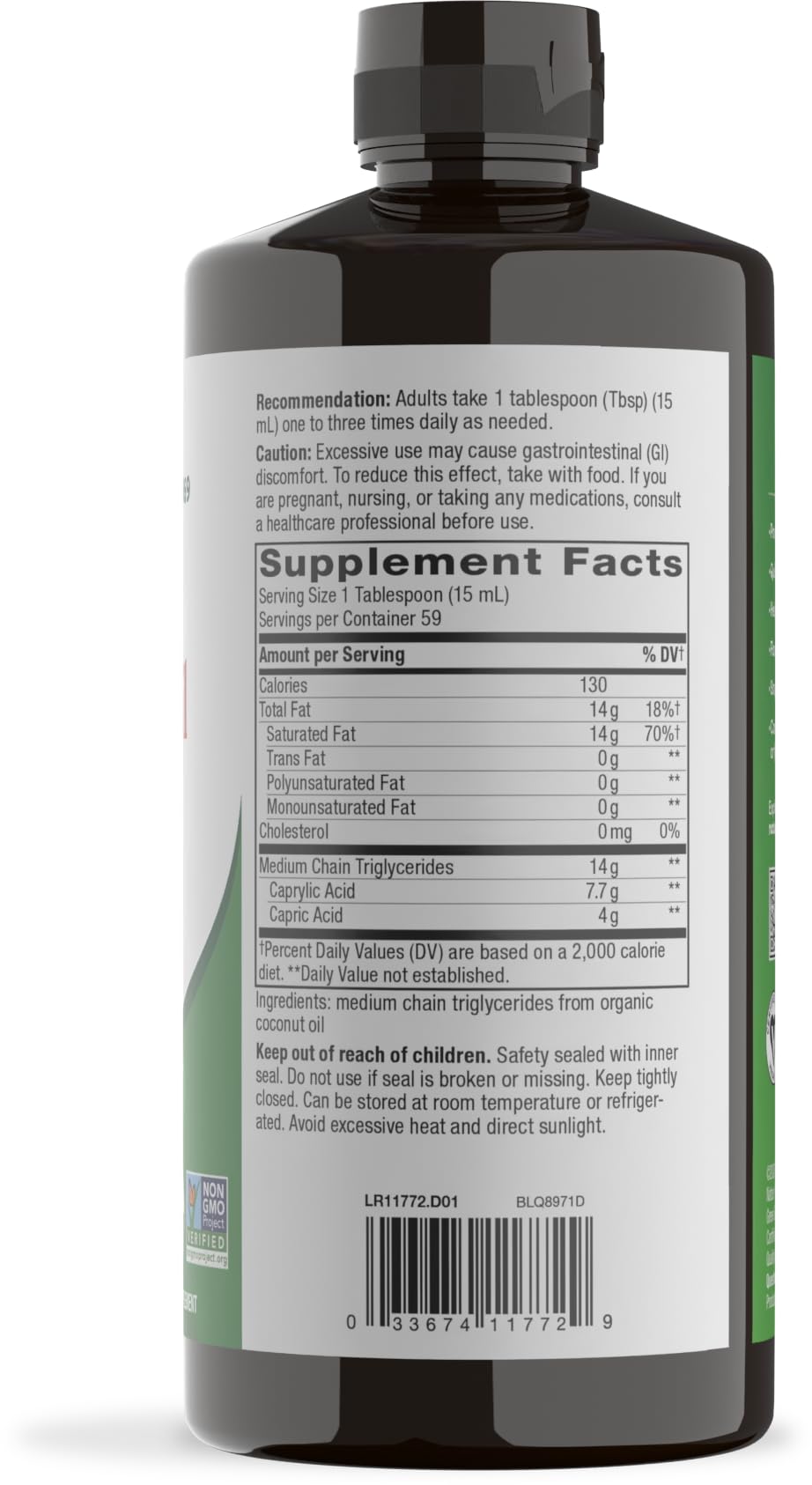 Nature's Way Organic MCT Oil, Brain and Body Fuel*, Keto & Paleo, 30 Fl Oz — Amazon image 12