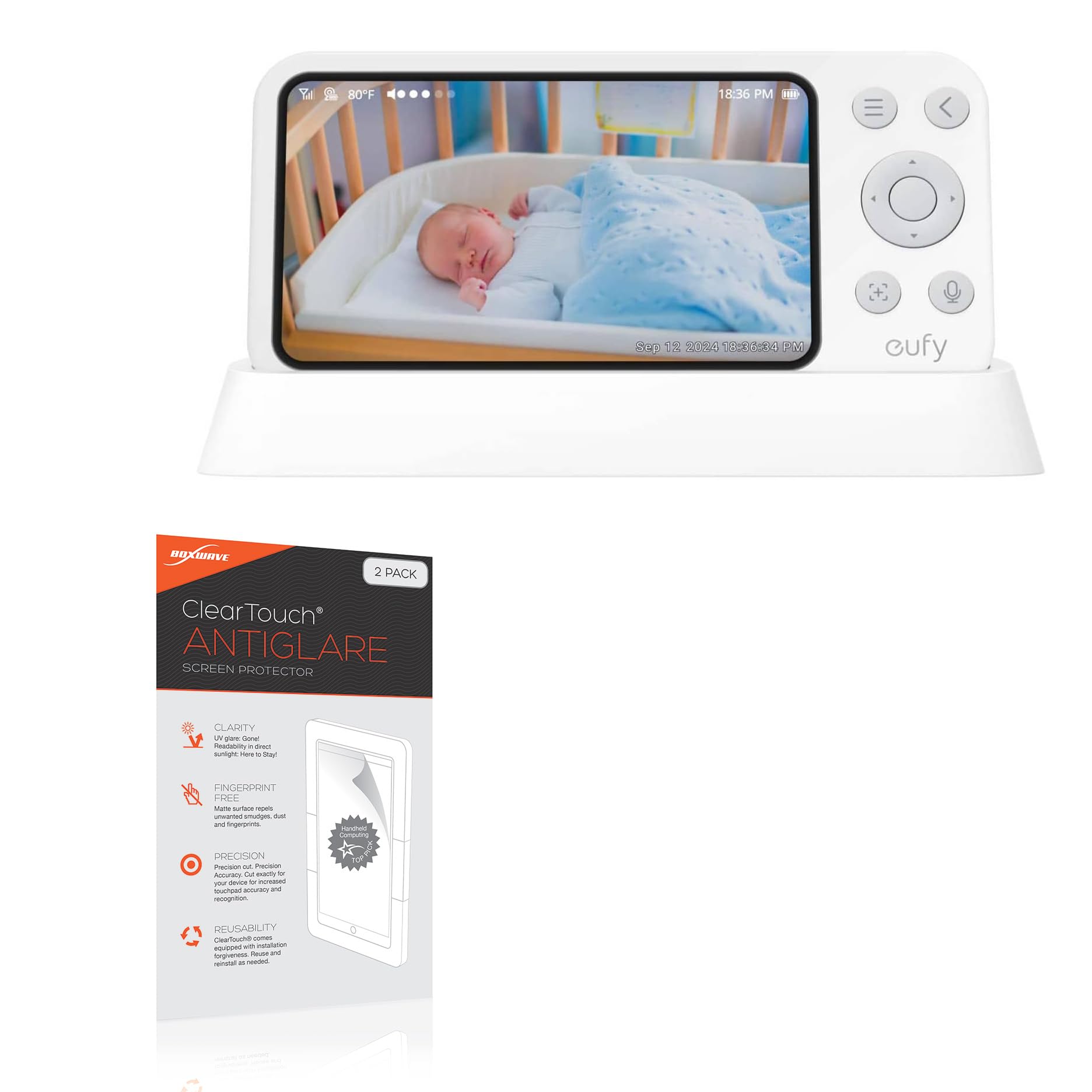 Eufy - Base di ricarica per baby monitor, compatibile con Eufy Baby