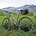 Rixen und Kaul KlickFix Unisex Fahrradtasche Contour Magnum Fahrradtasche, schwarz, Standard