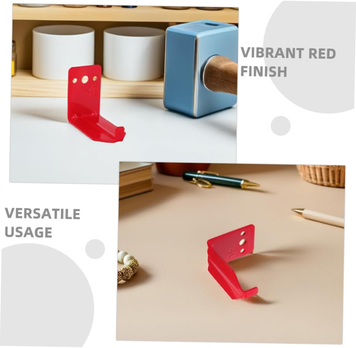 12pcs Fire Extinguisher Wall Mount Brackets for 40 Lbs Water and Dry Chemical Extinguishers with Screws and Gaskets for Industrial and Vehicle Safety