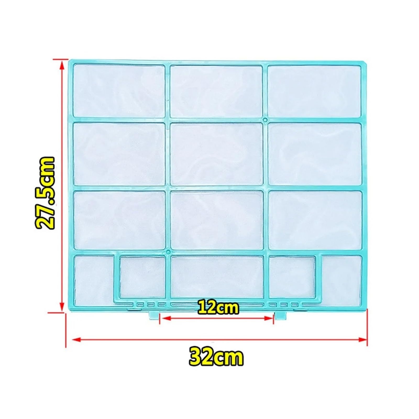 HIZON 1 Filtro de Aire Acondicionado, Compatible con Midea, Aire Acondicionado Colgante