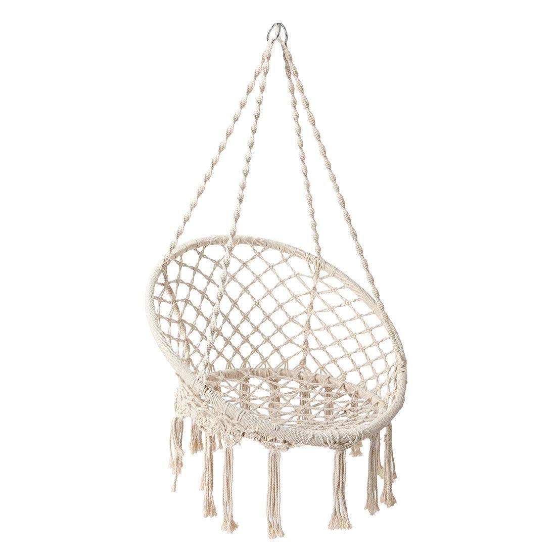 OUTLIV. Capri Hngesessel, Hngestuhl, Hngekorb  82/62 cm aus Bambus/Rope  in Natur - Outdoor Schaukel, Sessel fr Garten, Terrasse, Balkon :  Amazon.de: Garten