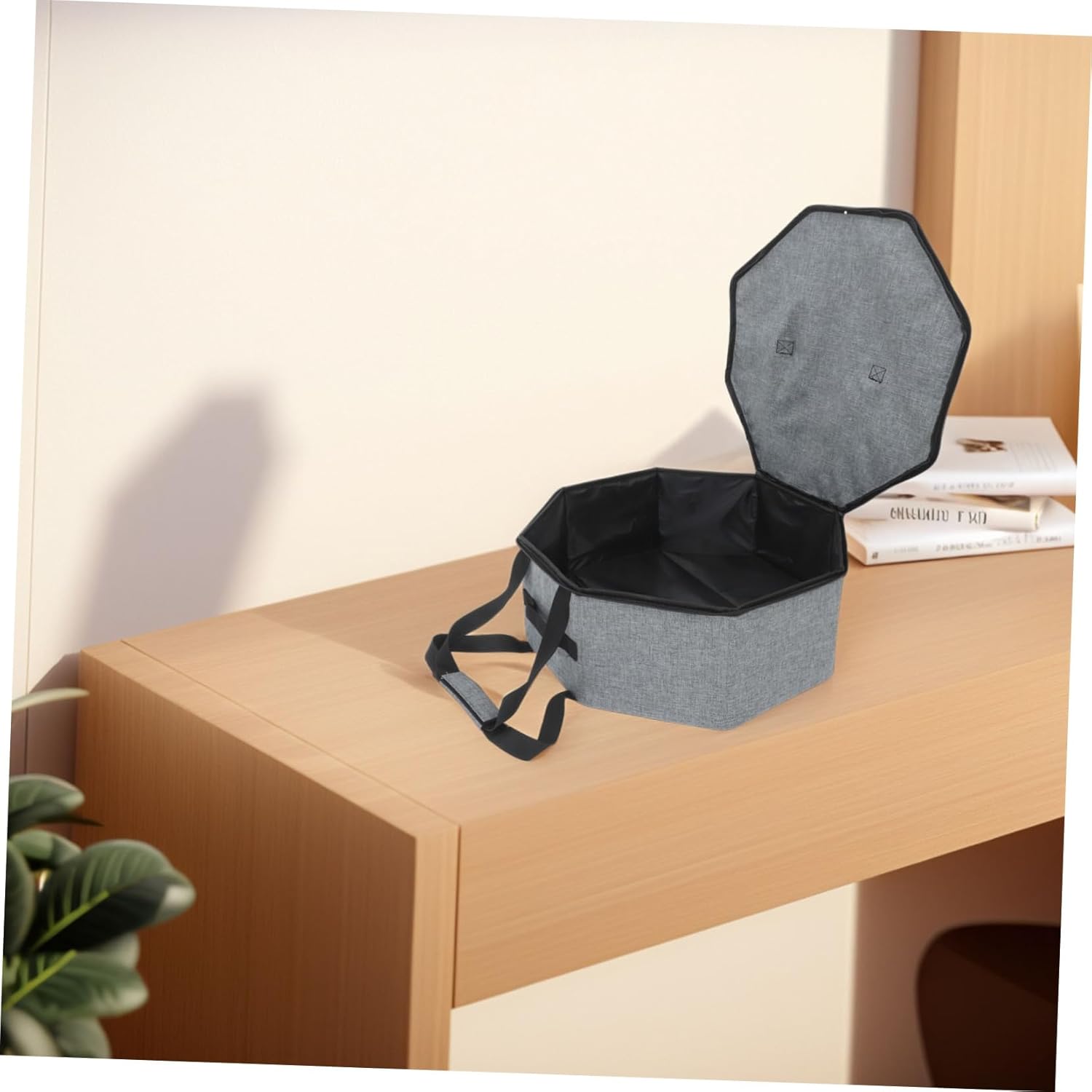 Organizer Bag for Hat Storage Large Hat Box Lid Western Cap Carrier for Home and Travel