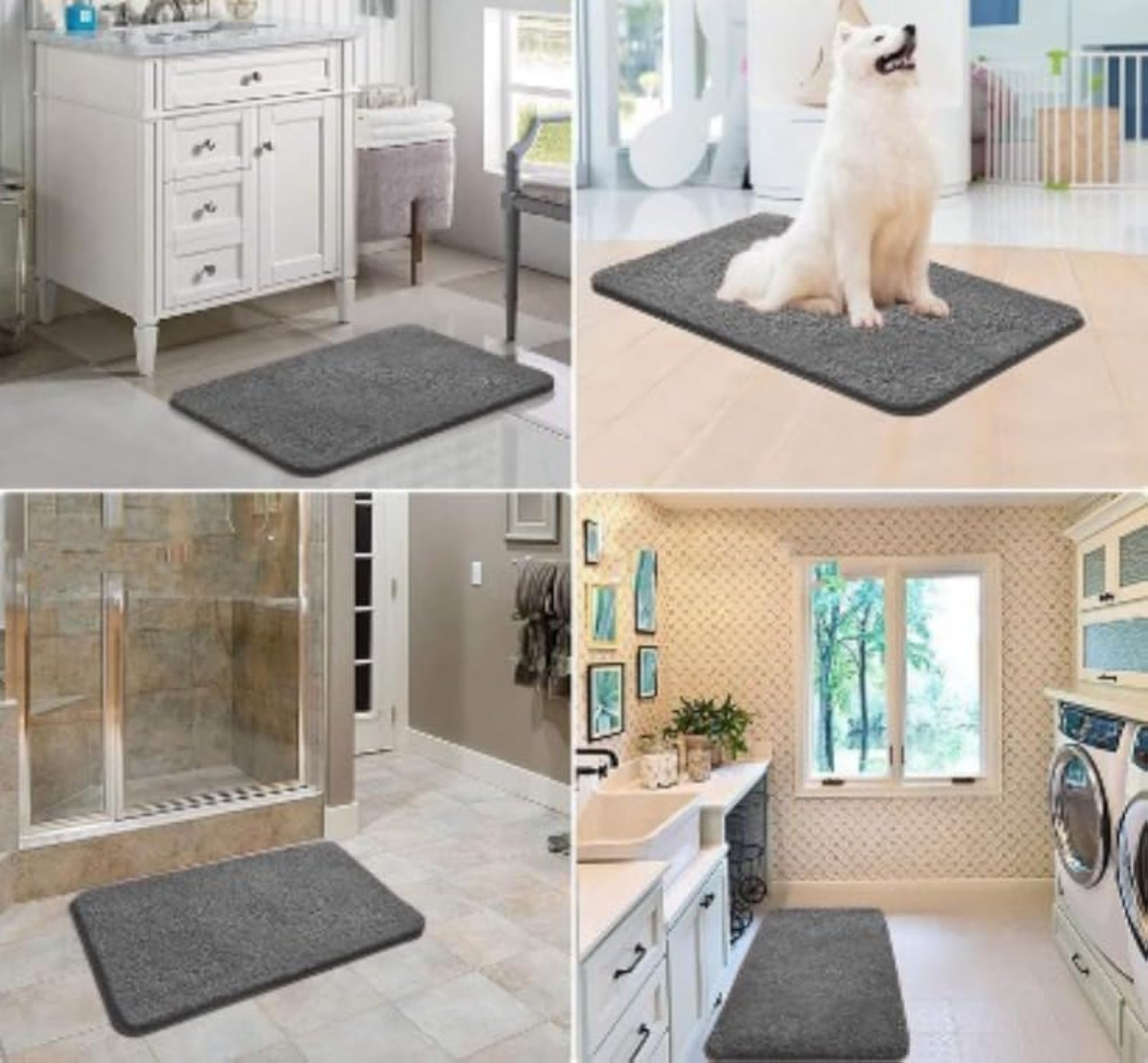 Microfiber Rectangular Bath Mat