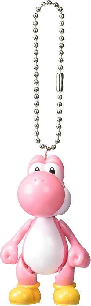 Amazon | スーパーマリオ スイングマスコットver2ピンクヨッシー